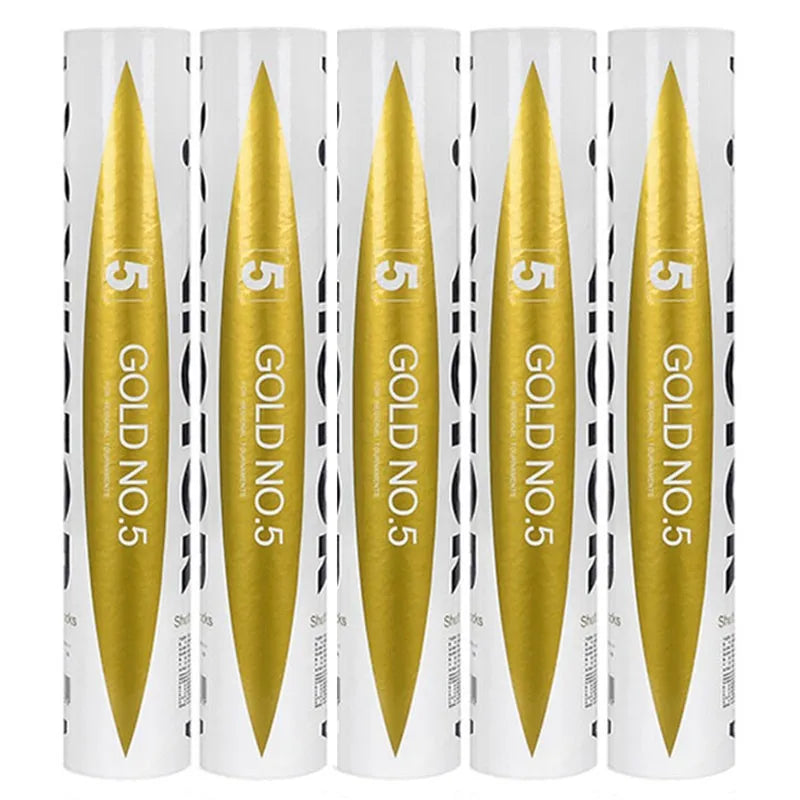 Victor Gold No.5 Tournament Feather Shuttlecock